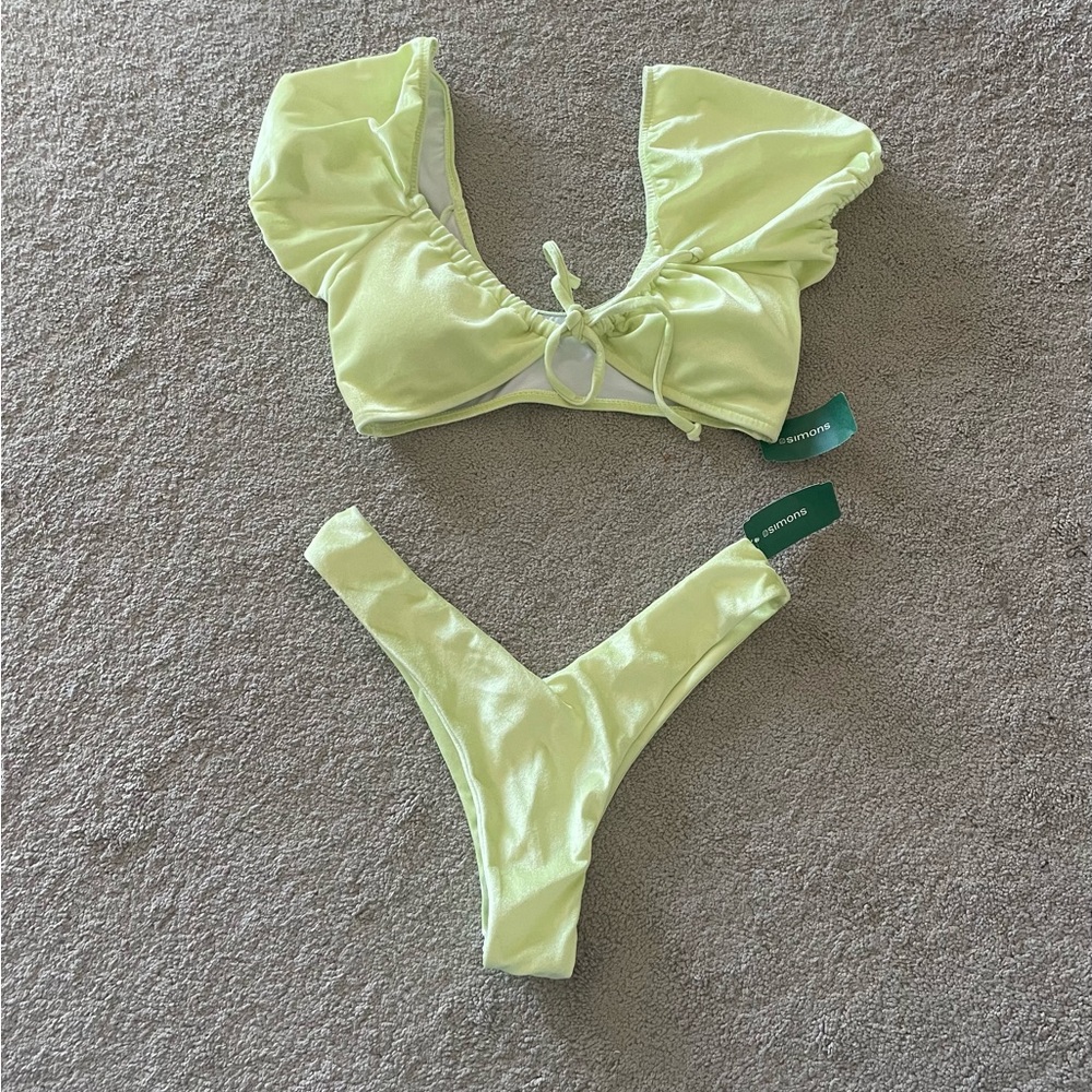Lime Green Bikini Set